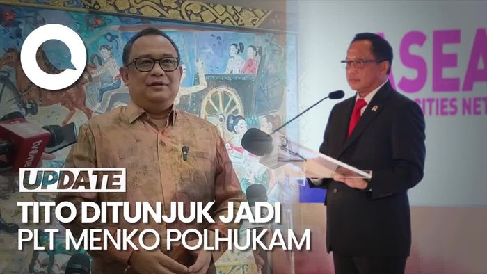 Jokowi Tunjuk Tito Karnavian Sebagai Plt Menko Polhukam