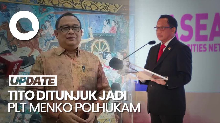 Jokowi Tunjuk Tito Karnavian Sebagai Plt Menko Polhukam