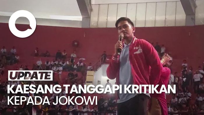 Ramai Jokowi Dikritik Civitas Akademika, Kaesang: Namanya Politik
