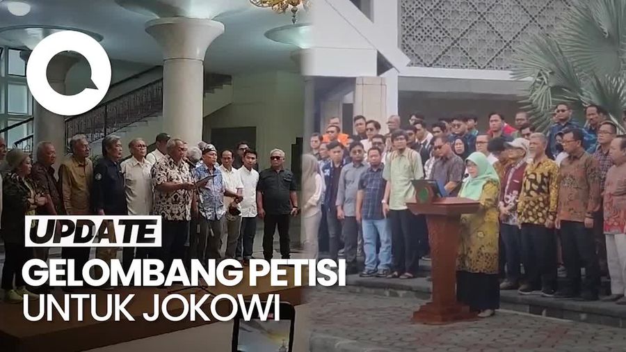 Gelombang Petisi Kampus Kritik Jokowi Jelang Pilpres