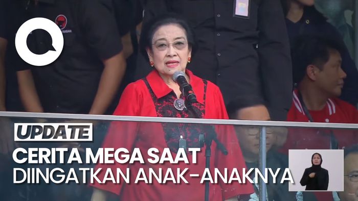 Cerita Megawati Diingatkan Puan-Prananda: Mama Sabar, Sabar, Sabar