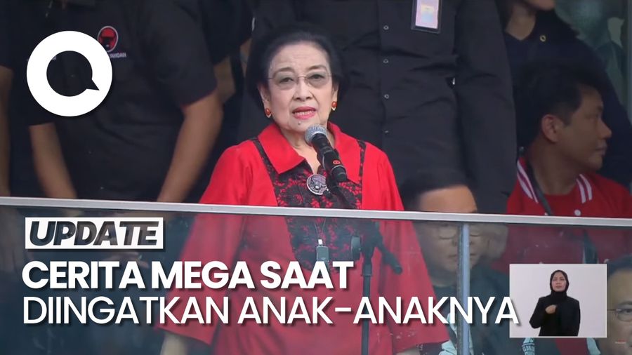Cerita Megawati Diingatkan Puan-Prananda: Mama Sabar, Sabar, Sabar