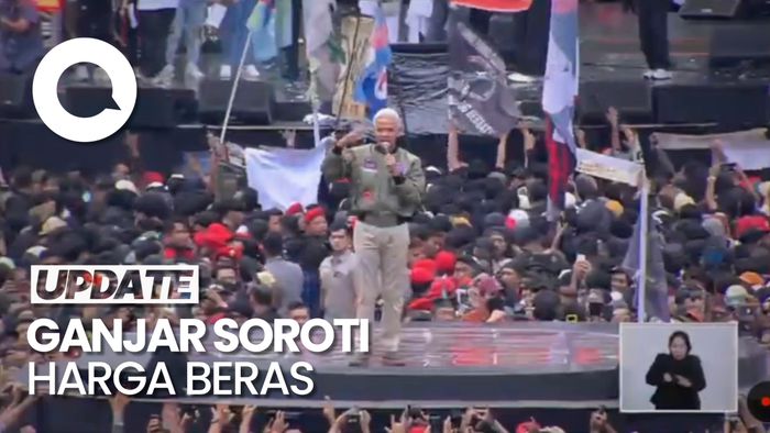 Ganjar Singgung Harga Beras: Kita Sedang Tidak Baik-baik Saja