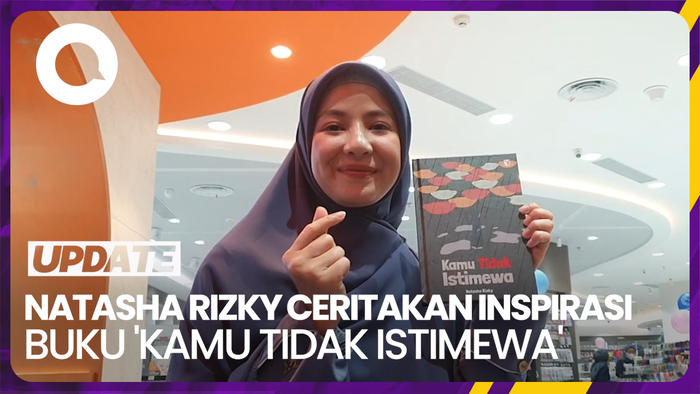 Inspirasi Natasha Rizky Bikin Buku Puisi Kamu Tidak Istimewa