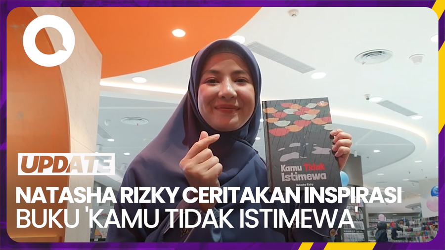Inspirasi Natasha Rizky Bikin Buku Puisi Kamu Tidak Istimewa