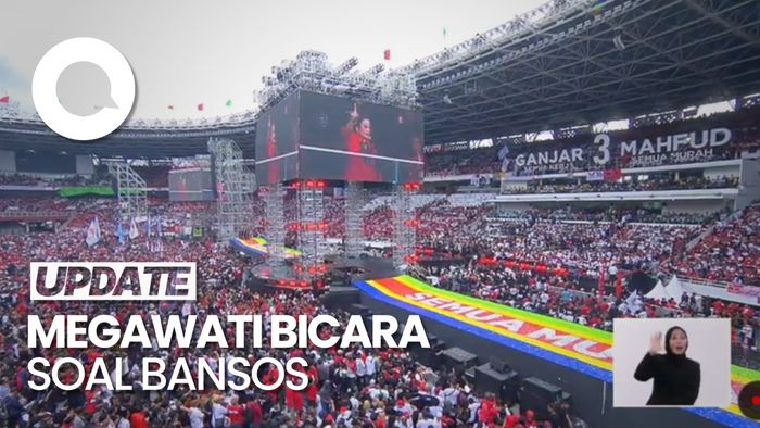 Megawati soal Bansos di Masa Kampanye: Nggak Apa-Apa Terima Saja