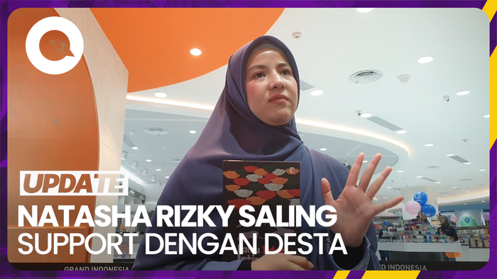 Rilis Buku Puisi Kedua, Natasha Rizky Didukung Desta