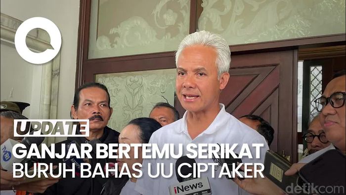 Ganjar Dialog dengan Buruh soal UU Ciptaker: Rasanya Perlu Direvisi