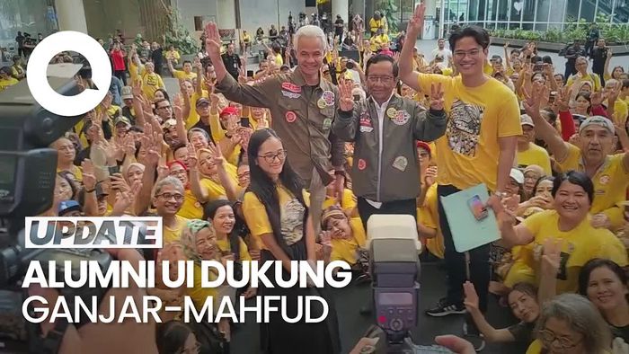 Ganjar-Mahfud Terima Langsung Deklarasi Dukungan dari Alumni UI