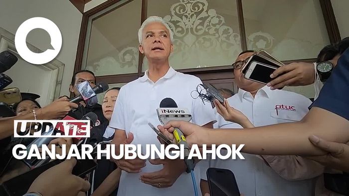 Reaksi Ganjar Seusai Ahok Mundur dari Komut Pertamina