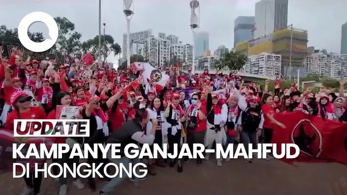 Meriahnya Kampanye Ganjar-Mahfud di Hongkong, Ada Cak Lontong-Mazdjo Pray
