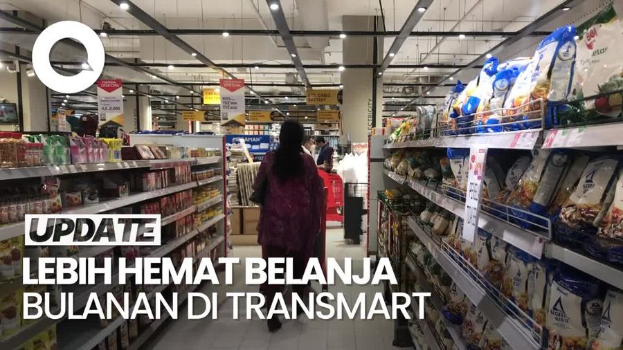 Belanja Bulanan Makin Hemat di Transmart, Bisa Dapat Diskon 20%