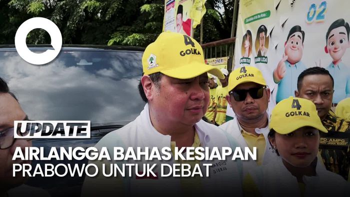 Airlangga Hartarto Yakin Prabowo Siap Debat Capres Terakhir