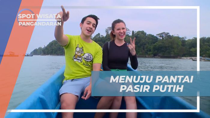 Menikmati Perjalanan Menyeberangi Lautan Menuju Pulau pasir Putih, Pangandaran