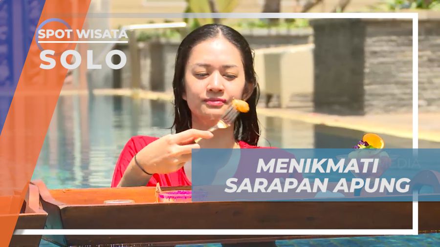 Nikmatnya Menyantap Menu Sarapan Pagi di Kolam Renang, Solo