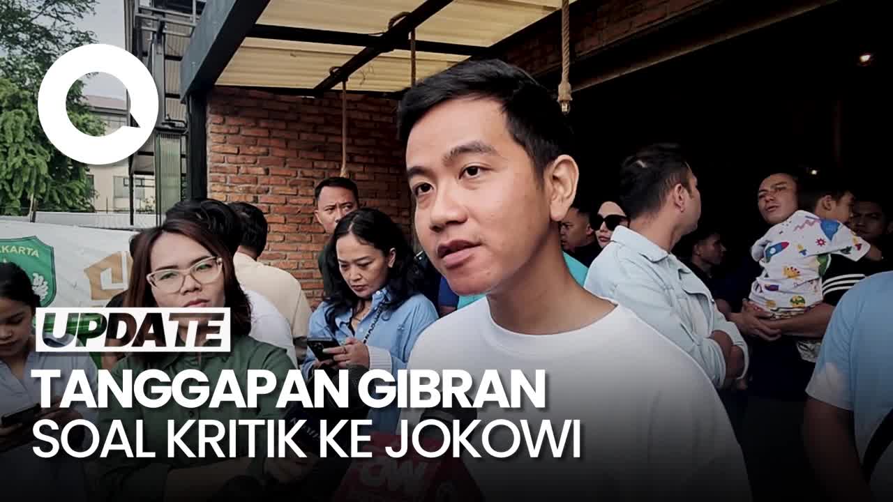 Respons Gibran Soal Sejumlah Kampus Kritik Pemerintahan Jokowi