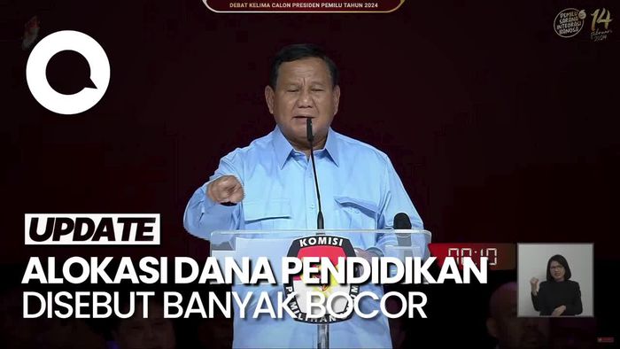 Prabowo Sebut Banyak Kebocoran Alokasi Dana Pendidikan: Kita Harus Koreksi Diri