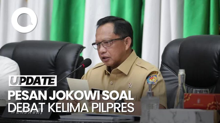 Tunjuk Tito Jadi Plt Menko Polhukam, Jokowi: Pengalaman BNPT-Kapolri