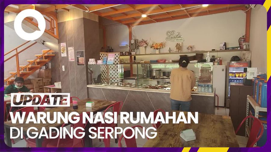 Unik! Ada Warung Nasi Nyempil di Apartemen M-Town Gading Serpong