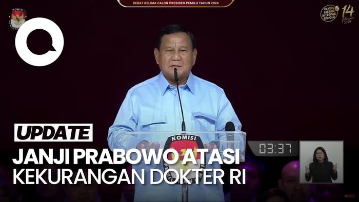 Prabowo Janji Bangun 300 Fakultas Kedokteran untuk Atasi Kekurangan Dokter