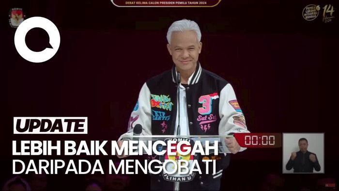 Ganjar Berprinsip Promotif dan Preventif yang Jauh Lebih Baik