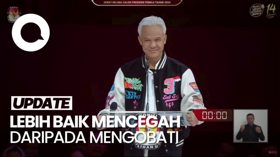 Ganjar Berprinsip Promotif dan Preventif yang Jauh Lebih Baik