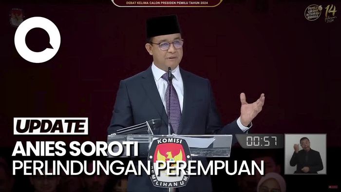  Anies Sebut Kasus Kekerasan Perempuan Capai 3,2 Juta dalam 8 Tahun Terakhir