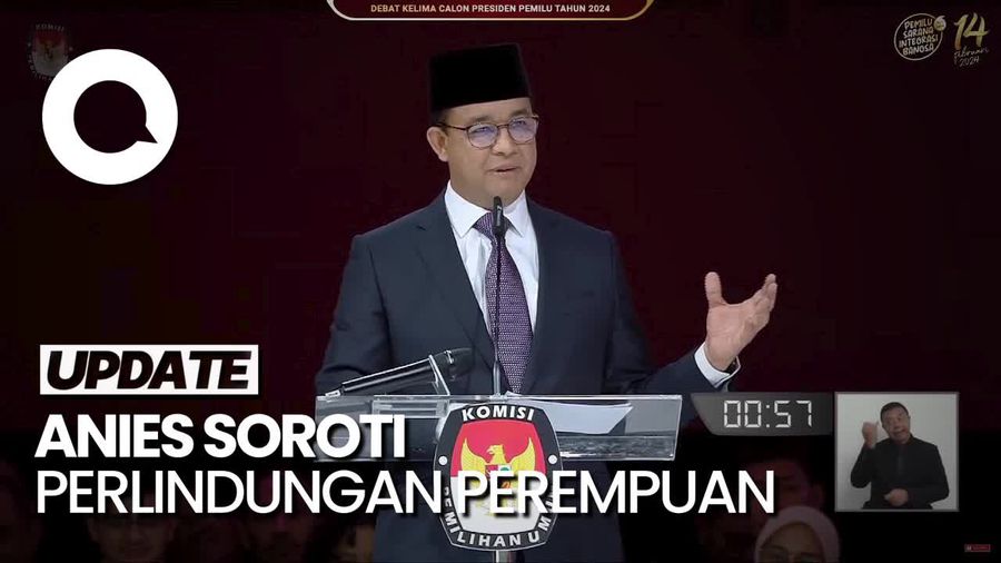  Anies Sebut Kasus Kekerasan Perempuan Capai 3,2 Juta dalam 8 Tahun Terakhir