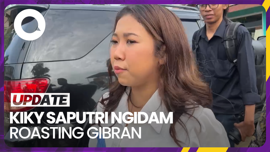 Kiky Saputri Kesampaian Roasting Paslon 02
