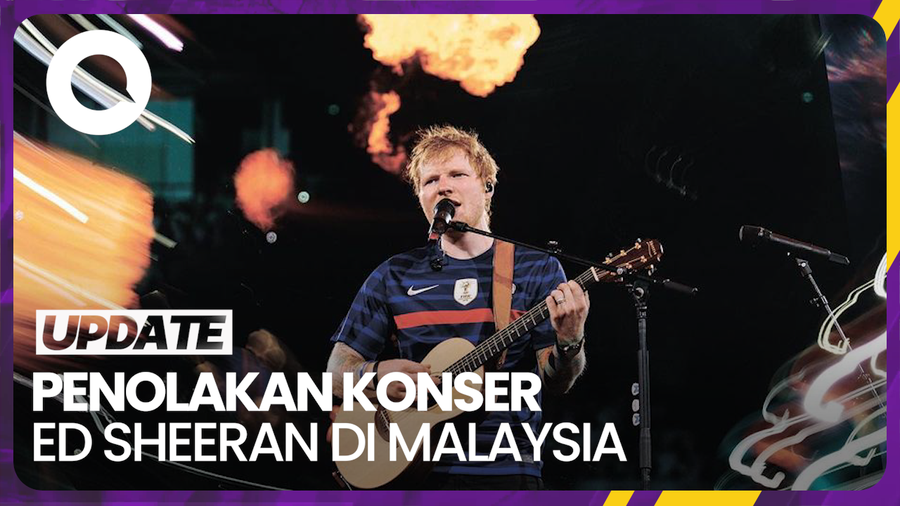 Konser Ed Sheeran di Malaysia Terancam Batal
