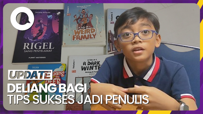 Kunci Kesuksesan DeLiang Jadi Penulis Buku Terkenal