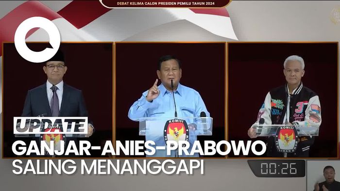 Debat Segmen 2: Pendalaman Visi-Misi & Program Kerja Ganjar-Anies-Prabowo