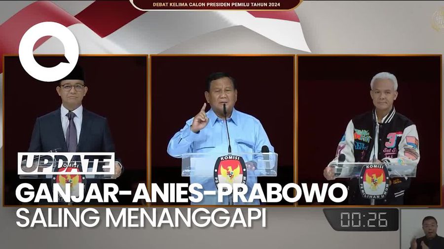 Debat Segmen 2: Pendalaman Visi-Misi & Program Kerja Ganjar-Anies-Prabowo