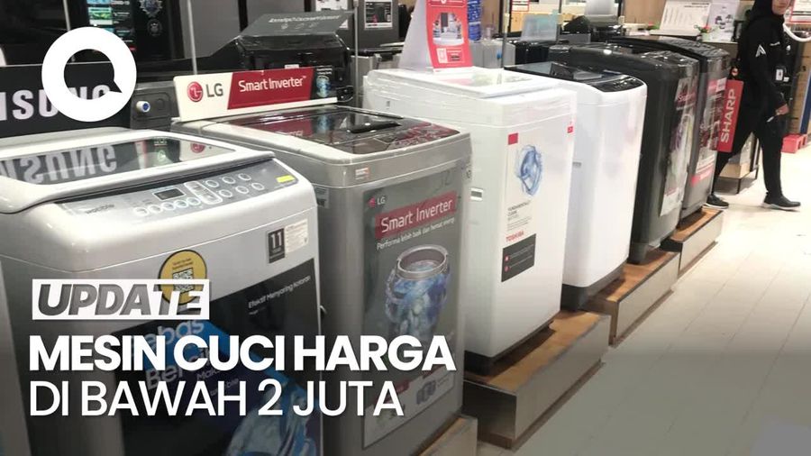 Murah Meriah, Transmart Jual Mesin Cuci di Bawah Rp 2 Juta