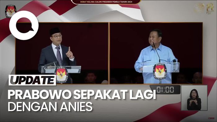 Prabowo Setuju Anies Bawa Profesor ke Indonesia untuk Ngajar di RI