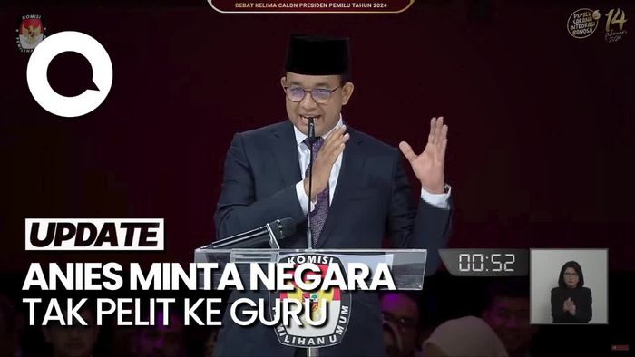 Anies: Negara Jangan Pelit Sama Guru