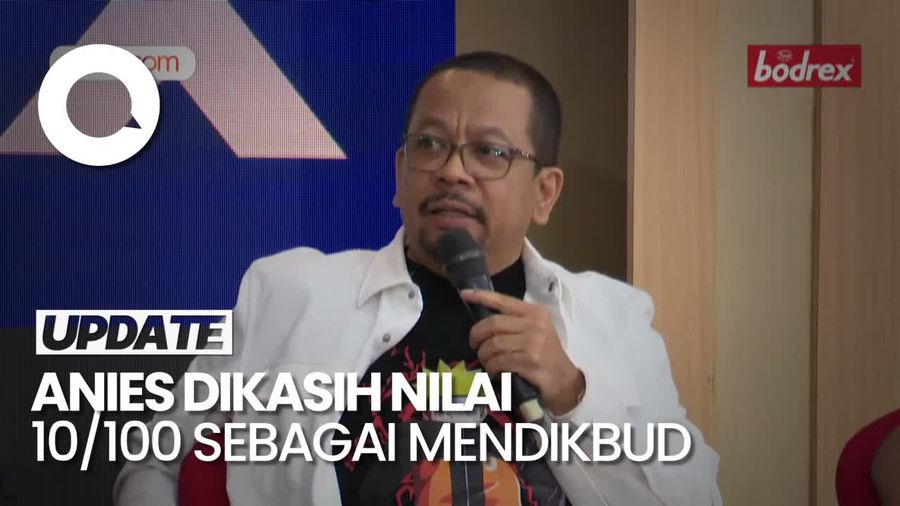 Qodari Beri Anies Nilai 10/100 Sebagai Mendikbud, Ini Alasannya 