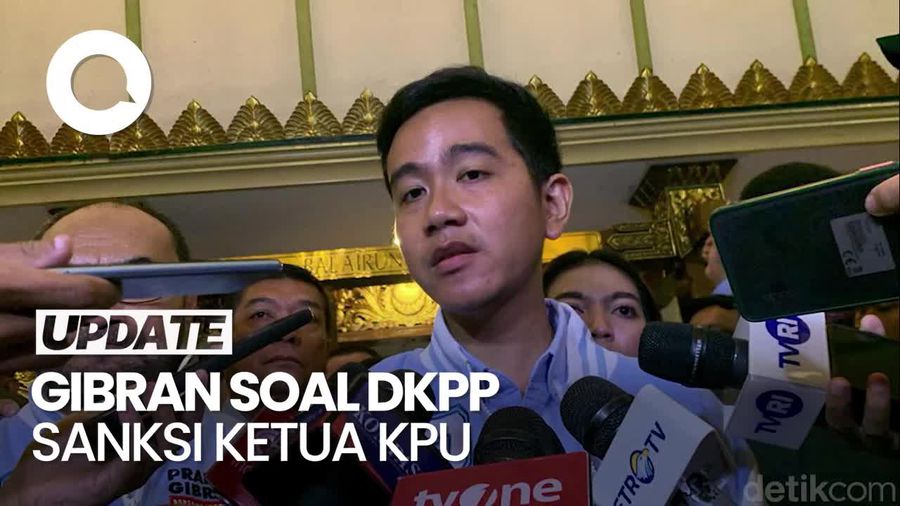 Kata Gibran soal Sanksi Peringatan Keras Ketua-Anggota KPU