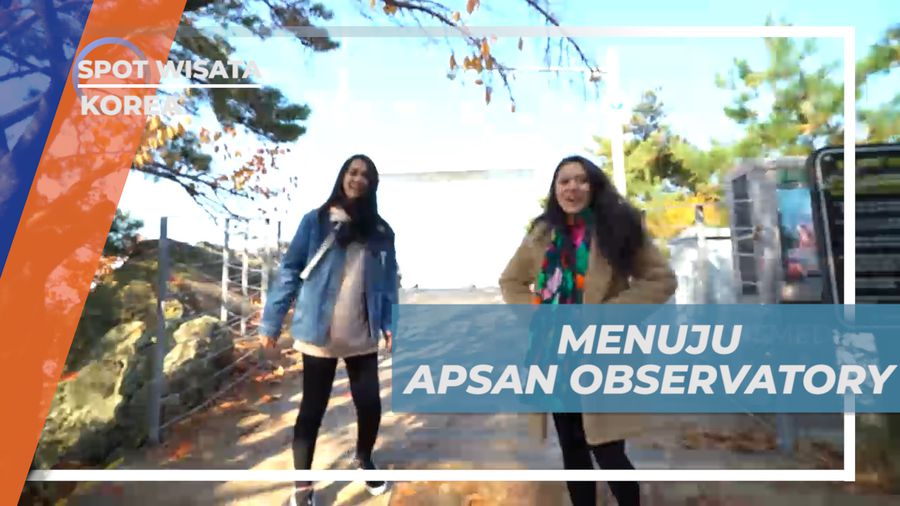 Menikmati Indahnya Pemandangan Kota Daegu dari Apsan Observatory, Korea Selatan