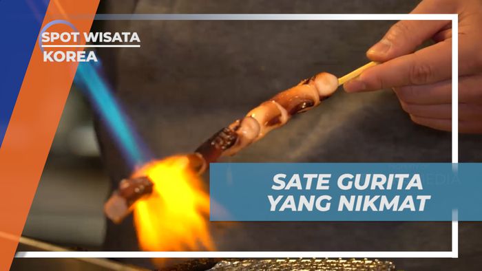 Sensasi Menikmati Cita Rasa Sate Gurita ala Street Food Daegu, Korea Selatan
