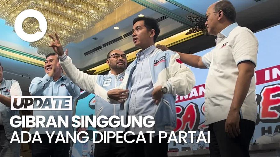 Di depan Budiman, Gibran: Ada di Sini yang Dipecat dari Partainya