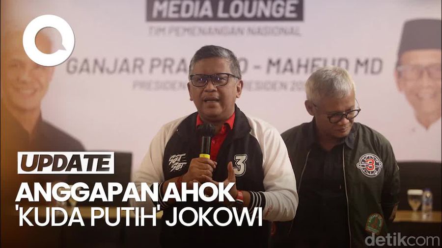 PDIP Tepis Ahok Jadi Kuda Putih Jokowi: Mungkin Kejutkan Pak Jokowi