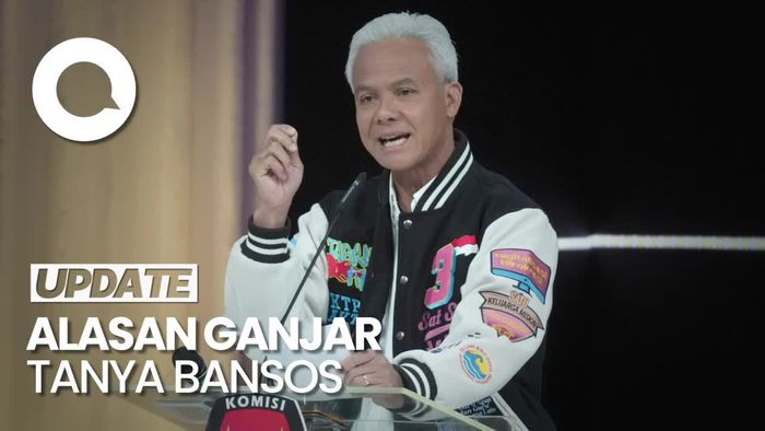 Ganjar Ungkap Alasan Tanya soal Bansos ke Anies di Debat Kelima
