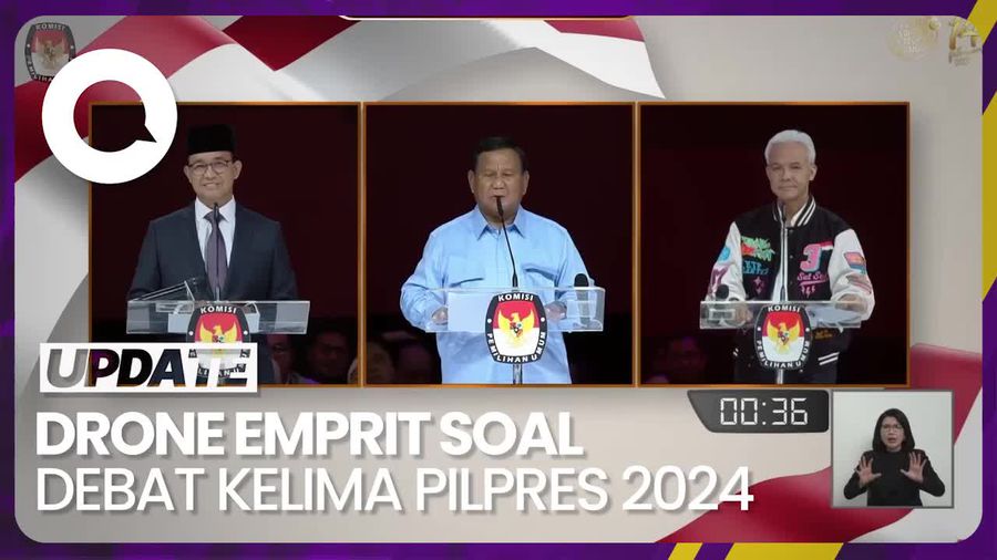 Analisis Drone Emprit soal Debat Kelima: Anies Dapat Banyak Sentimen Positif
