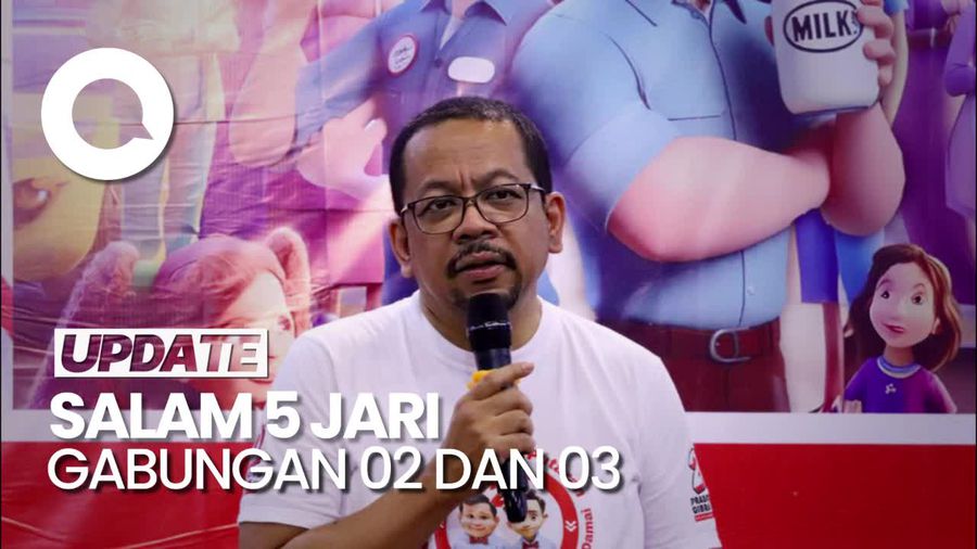 Qodari Gaungkan Salam 5 Jari, TPN: Kita Tidak Mau