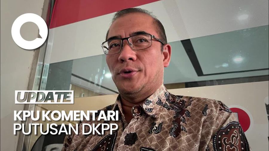 Komentar Ketua KPU Setelah Disanksi DKPP soal Pendaftaran Gibran