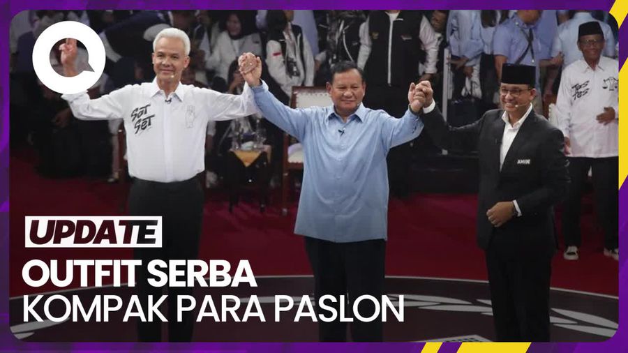 Melihat Lagi Outfit Para Paslon Selama Debat Pilpres