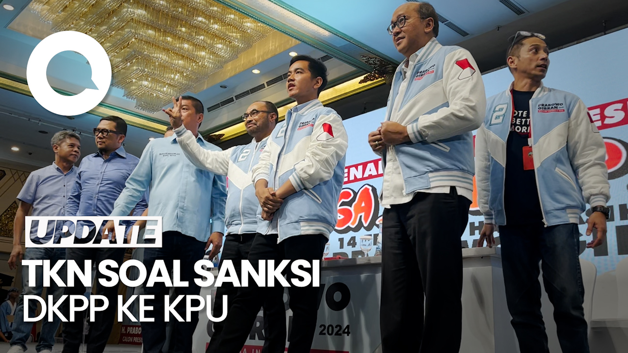 DKPP Sanksi Komisioner KPU Soal Proses Pendaftaran Gibran, Ini Kata TKN