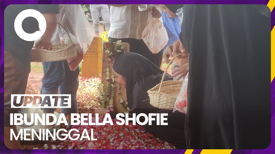 Duka Bella Shofie Antarkan Ibunda ke Peristirahatan Terakhir Lewat Video Call
