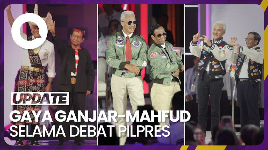Outfit Ganjar-Mahfud Selama Debat Pilpres 2024, yang Mana Favoritmu?